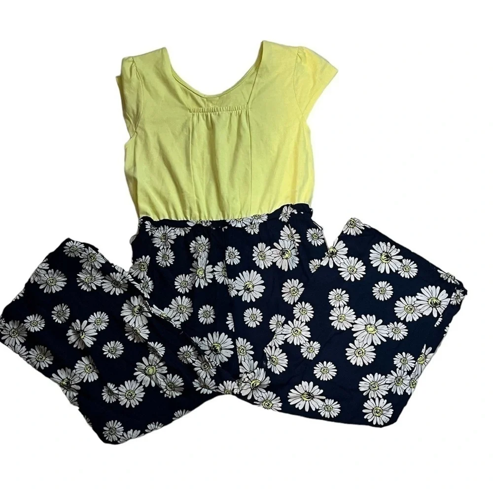 Wonder Nation Girl's Daisy Jumpsuit, Size L
